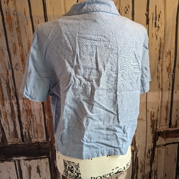 Vintage Sweet Jessie linen blend open cardigan/ jacket - Picture 5 of 9